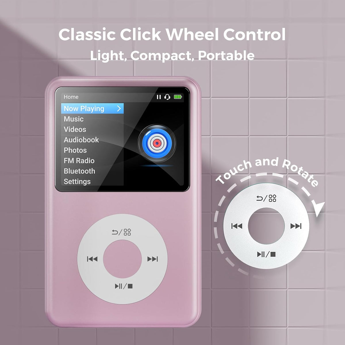 Movarii™ Retro Mp3 Player with Bluetooth