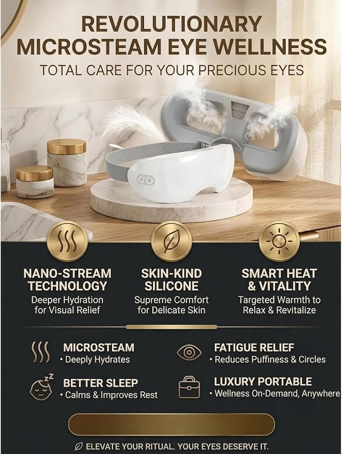 Movarii Hydrating Nano Mist Massager