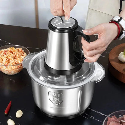 Movarii Stainless Steel Meat Grinder