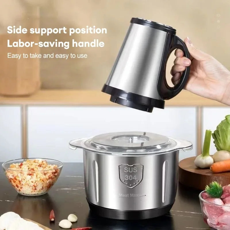 Movarii Stainless Steel Meat Grinder