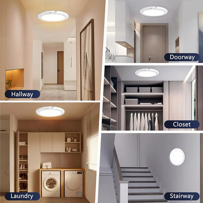 Movarii™ Rechargeable Ceiling Lights - Motion Sensing & No Wiring