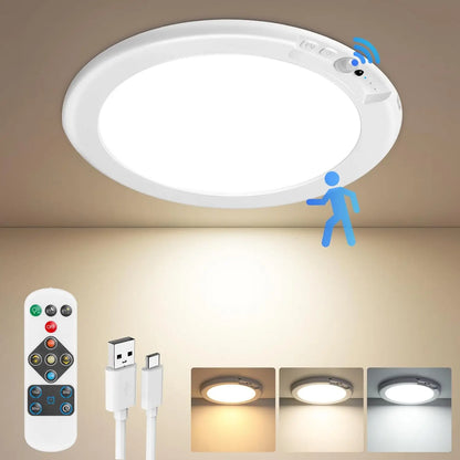 Movarii™ Rechargeable Ceiling Lights - Motion Sensing & No Wiring