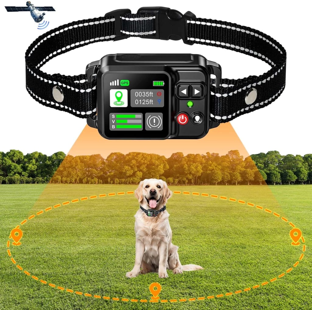 Movarii™ GPS Wireless Dog Fence Collar
